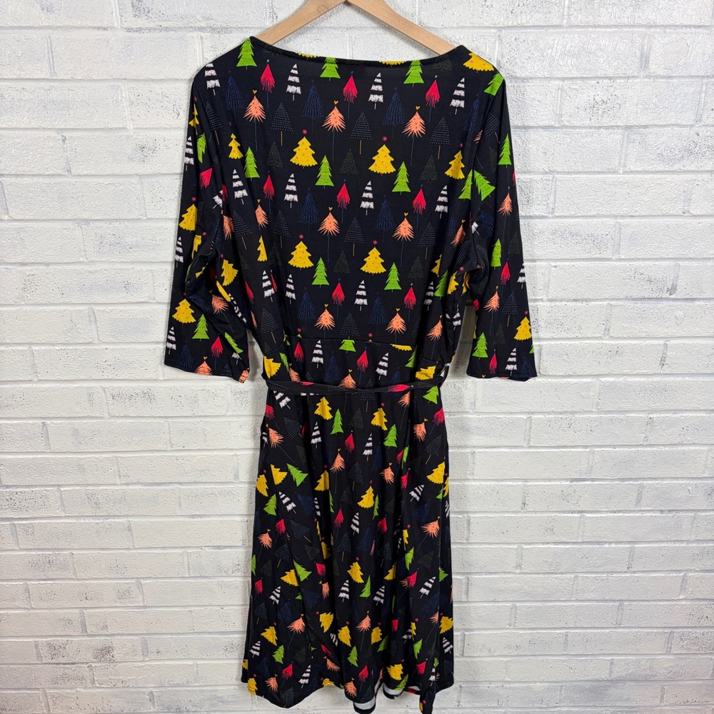 Popsy Dress Lot Womens UK 22 US 18 Pockets Novelty Print Stretch Whimsical - Picture 12 of 16